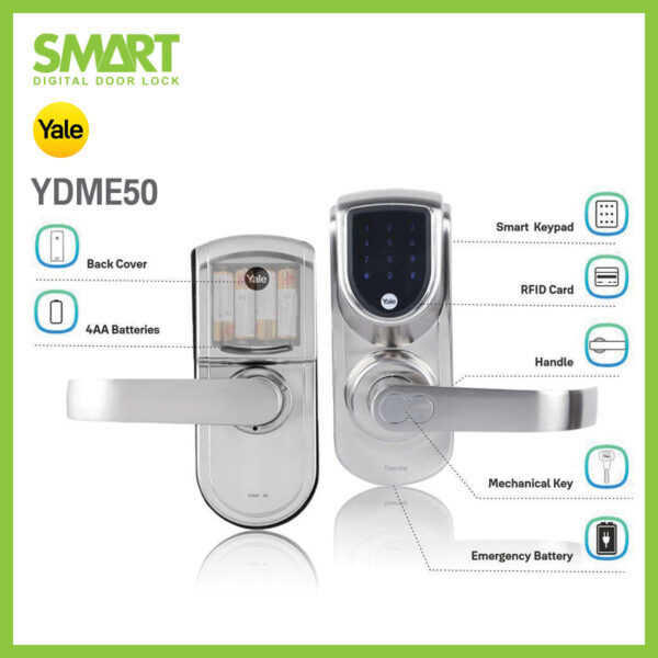 Smart Digital Lock Yale YDME50 - Image 6