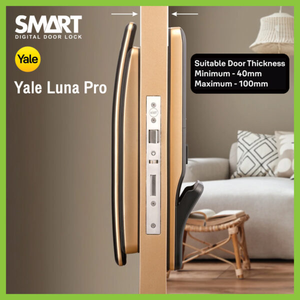 Smart Digital Lock Yale Luna Pro - Image 3